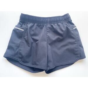Girl's Primary Black Athletic Shorts Size 4-5